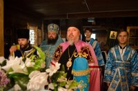 Божественная литургия на подворье Свято-Никольского мужского монастыря города Гомеля в д. Терюха