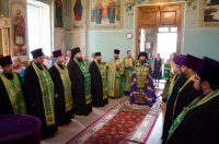 Всенощное бдение в канун дня памяти прп.Манефы Гомельской