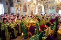 Всенощное бдение в канун дня памяти прп.Манефы Гомельской