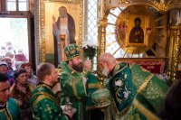 Всенощное бдение в канун дня памяти прп.Манефы Гомельской