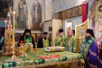 Всенощное бдение в канун дня памяти прп.Манефы Гомельской