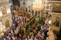 Всенощное бдение в канун дня памяти прп.Манефы Гомельской