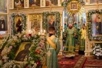 Всенощное бдение в канун дня памяти прп.Манефы Гомельской