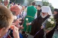 Высокопреосвященнейший митрополит Павел, Патриарший Экзарх всея Беларуси посетил г.Добруш