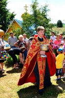 Праздник Происхождения Честных Древ Животворящего  Креста Господня в д. Селец