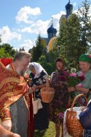 Праздник Происхождения Честных Древ Животворящего  Креста Господня в д. Селец