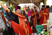 Праздник Происхождения Честных Древ Животворящего  Креста Господня в д. Селец