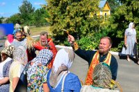 Праздник Происхождения Честных Древ Животворящего  Креста Господня в д. Селец