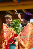 Праздник Происхождения Честных Древ Животворящего  Креста Господня в д. Селец