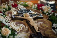 Преосвященнейший Стефан возглавил Божественную литургию в храме Преображения Господня г. Чечерск