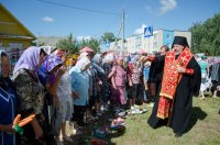 Преосвященнейший Стефан возглавил Божественную литургию в храме Преображения Господня г. Чечерск