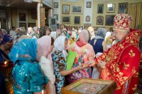 Преосвященнейший Стефан возглавил Божественную литургию в храме Преображения Господня г. Чечерск