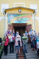 Преосвященнейший Стефан возглавил Божественную литургию в храме Преображения Господня г. Чечерск