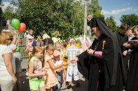 Преосвященнейший Стефан возглавил Божественную литургию в храме Преображения Господня г. Чечерск