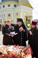 Преосвященнейший Стефан возглавил Божественную литургию в храме Преображения Господня г. Чечерск