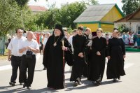 Преосвященнейший Стефан возглавил Божественную литургию в храме Преображения Господня г. Чечерск