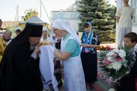 Преосвященнейший Стефан возглавил божественную литургию в храме в честь святого благоверного князя Александра Невского г.Рогачев.