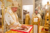 Преосвященнейший Стефан возглавил божественную литургию в криптовом храме Свято-Петро-Павловского собора г.Гомеля Преосвященнейший Стефан возглавил божественную литургию в криптовом храме Свято-Петро-Павловского собора г.Гомеля