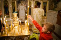 Преосвященнейший Стефан возглавил божественную литургию в криптовом храме Свято-Петро-Павловского собора г.Гомеля Преосвященнейший Стефан возглавил божественную литургию в криптовом храме Свято-Петро-Павловского собора г.Гомеля