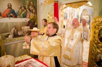 Преосвященнейший Стефан возглавил божественную литургию в криптовом храме Свято-Петро-Павловского собора г.Гомеля Преосвященнейший Стефан возглавил божественную литургию в криптовом храме Свято-Петро-Павловского собора г.Гомеля