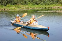 Завершилась третья смена детского православного туристического лагеря «Остров»