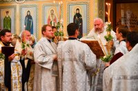 Всенощное бдение в канун праздника Преображения Господня. Всенощное бдение в канун праздника Преображения Господня.