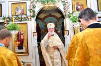 В храме Преображения Господня состоялась праздничная Божественная литургия В храме Преображения Господня состоялась праздничная Божественная литургия