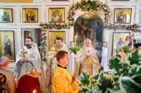 В храме Преображения Господня состоялась праздничная Божественная литургия В храме Преображения Господня состоялась праздничная Божественная литургия