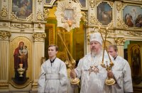 Преосвященнейший Стефан возглавил Божественную литургию в Свято-никольском монастыре г.Гомеля. Преосвященнейший Стефан возглавил Божественную литургию в Свято-никольском монастыре г.Гомеля.