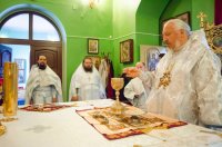 Преосвященнейший Стефан возглавил Божественную литургию в Свято-никольском монастыре г.Гомеля. Преосвященнейший Стефан возглавил Божественную литургию в Свято-никольском монастыре г.Гомеля.