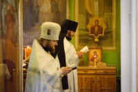 Преосвященнейший Стефан возглавил Божественную литургию в Свято-никольском монастыре г.Гомеля. Преосвященнейший Стефан возглавил Божественную литургию в Свято-никольском монастыре г.Гомеля.