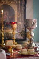 Божественная литургия в Свято-Петро-Павловском кафедральном соборе города Гомеля