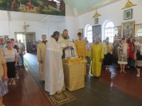 Частица мощей святого князя Владимира прибыла в г.п. Лоев.