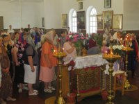 Частица мощей святого князя Владимира прибыла в г.п. Лоев.