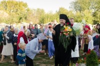 Преосвященнейший Стефан возглавил чин освящения храма Успения Пресвятой Богородицы д.Жгунь