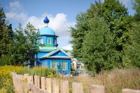 Преосвященнейший Стефан возглавил Божественную литургию в храме Успения Пресвятой Богородицы д.Городец Рогачевского района.