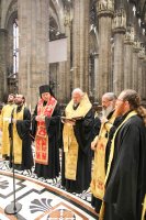 Епископ Гомельский и Жлобинский Стефан вознес свои молитвы перед Святым Гвоздем в Миланском кафедральном соборе Дуомо Епископ Гомельский и Жлобинский Стефан вознес свои молитвы перед Святым Гвоздем в Миланском кафедральном соборе Дуомо