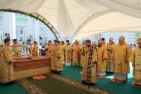 Преосвященный Стефан принял участие в торжествах по случаю 20-летия Белгородской епархии Преосвященный Стефан принял участие в торжествах по случаю 20-летия Белгородской епархии