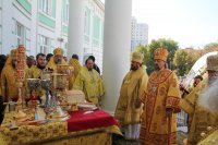 Преосвященный Стефан принял участие в торжествах по случаю 20-летия Белгородской епархии Преосвященный Стефан принял участие в торжествах по случаю 20-летия Белгородской епархии
