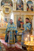 Божественная литургия в Свято-Петро-Павловском кафедральном соборе г.Гомеля