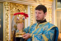 Божественная литургия в Свято-Петро-Павловском кафедральном соборе г.Гомеля