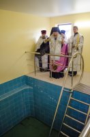 Преосвященнейший Стефан совершил чин освящения купели в честь Святителя Николая в приграничном н.п. Новая Гута Преосвященнейший Стефан совершил чин освящения купели в честь Святителя Николая в приграничном н.п. Новая Гута