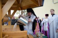 Преосвященнейший Стефан совершил чин освящения купели в честь Святителя Николая в приграничном н.п. Новая Гута Преосвященнейший Стефан совершил чин освящения купели в честь Святителя Николая в приграничном н.п. Новая Гута