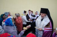 Преосвященнейший Стефан совершил чин освящения купели в честь Святителя Николая в приграничном н.п. Новая Гута Преосвященнейший Стефан совершил чин освящения купели в честь Святителя Николая в приграничном н.п. Новая Гута