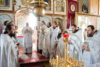 Божественная литургия в храме Рождества Пресвятой Богородицы д.Глыбоцкое Божественная литургия в храме Рождества Пресвятой Богородицы д.Глыбоцкое