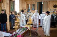 Божественная литургия в храме Рождества Пресвятой Богородицы д.Глыбоцкое Божественная литургия в храме Рождества Пресвятой Богородицы д.Глыбоцкое