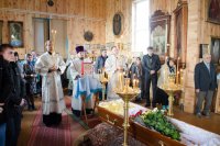 Божественная литургия в храме Рождества Пресвятой Богородицы д.Глыбоцкое Божественная литургия в храме Рождества Пресвятой Богородицы д.Глыбоцкое