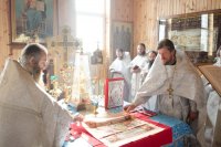 Божественная литургия в храме Рождества Пресвятой Богородицы д.Глыбоцкое Божественная литургия в храме Рождества Пресвятой Богородицы д.Глыбоцкое