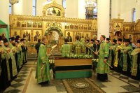 Всенощное бдение в канун дня памяти Преподобного благоверного князя Олега Брянского и Собора Брянских Святых Всенощное бдение в канун дня памяти Преподобного благоверного князя Олега Брянского и Собора Брянских Святых