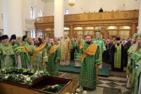 Божественная литургия в день памяти Преподобного благоверного князя Олега Брянского и Собора Брянских Святых Божественная литургия в день памяти Преподобного благоверного князя Олега Брянского и Собора Брянских Святых